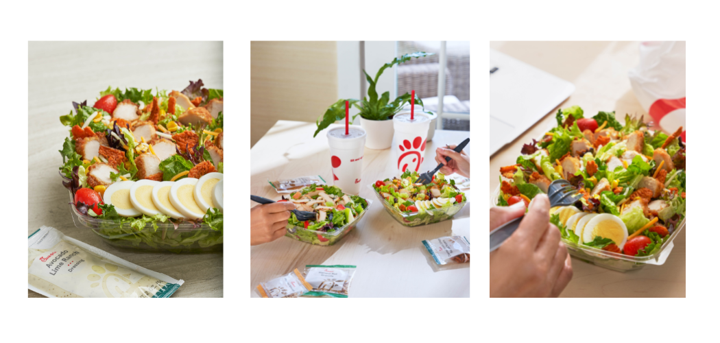 Try Our Salads and Wraps!